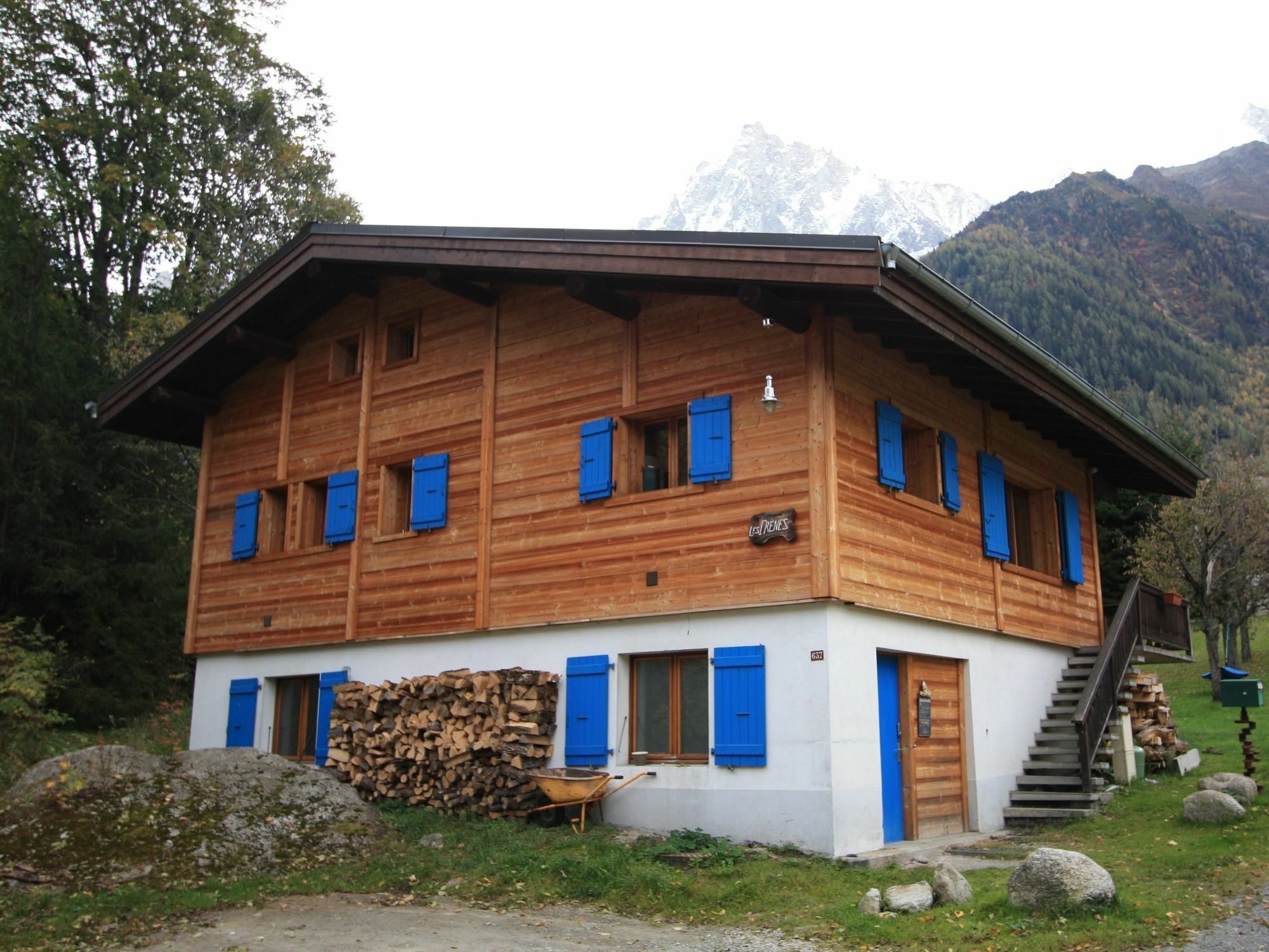 B&B Chalet Les Frenes Шамоні Екстер'єр фото